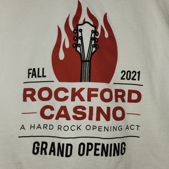 Hard Rock Rockford Casino Shirt - Picture 2 of 4